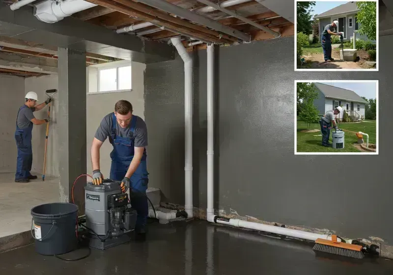 Basement Waterproofing and Flood Prevention process in Everett, PA